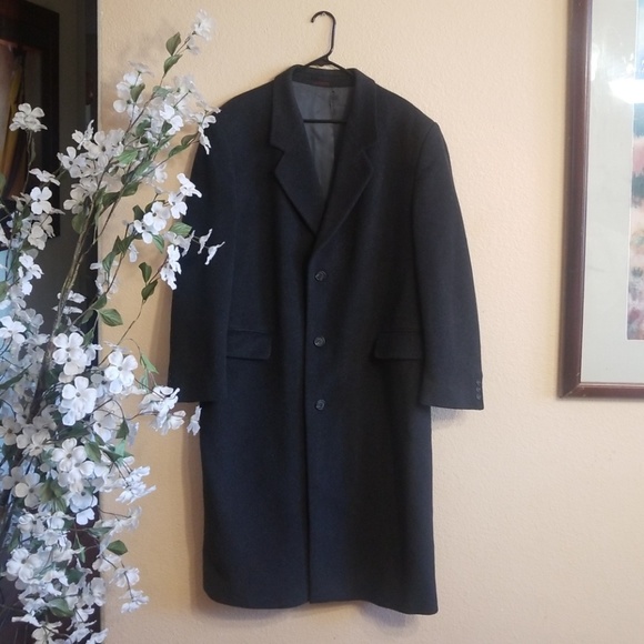 100 percent wool overcoat